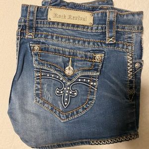 Rock revival Jen denim shorts.